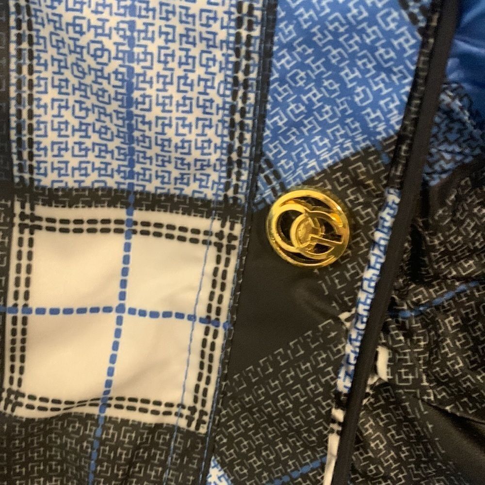 Vintage‎ Coogi blue plaid jacket size M - Picture 7 of 12